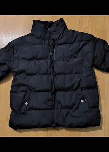 siyah kadın kışlik mont m beden - Görsel 2