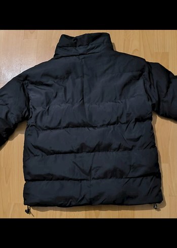 siyah kadın kışlik mont m beden - Görsel 4