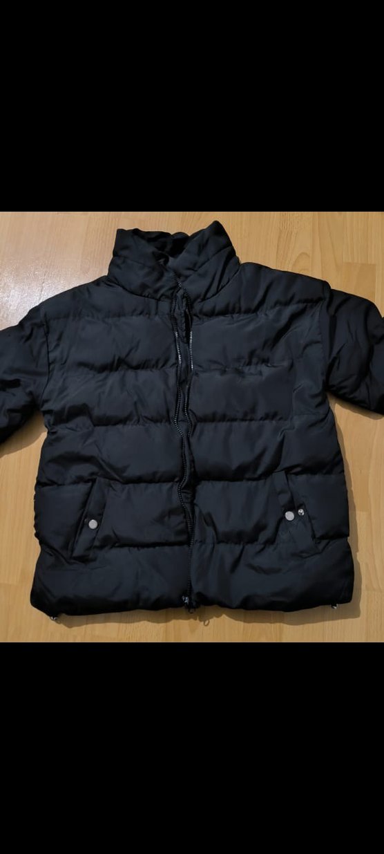 siyah kadın kışlik mont m beden - Görsel 2