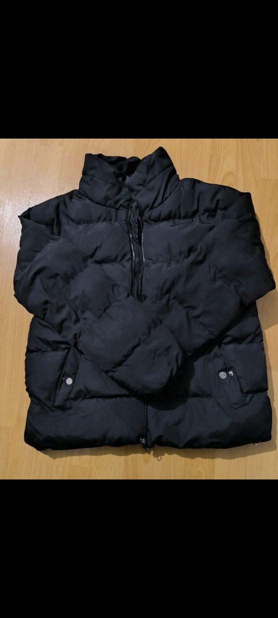 siyah kadın kışlik mont m beden - Görsel 3