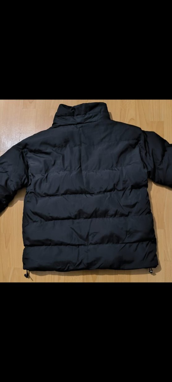 siyah kadın kışlik mont m beden - Görsel 4