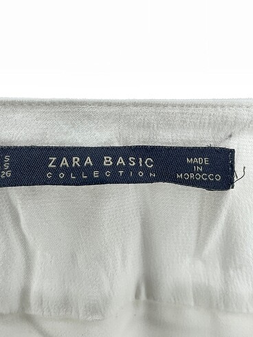 s Beden beyaz Renk Zara Bluz %70 İndirimli.