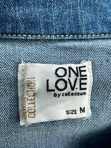 m Beden mavi Renk Vintage Love Ceket %70 İndirimli.
