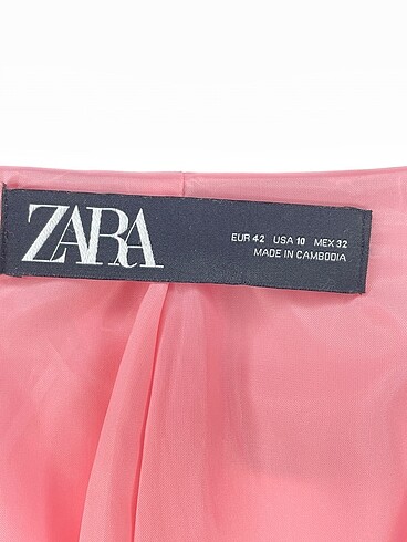 42 Beden pembe Renk Zara Blazer %70 İndirimli.
