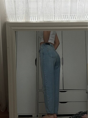 m Beden mavi Renk Ltb jean