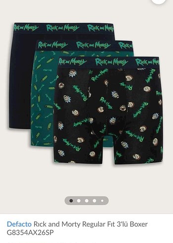 Defacto 3lu Erkek Boxer Seti