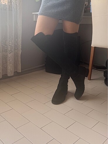 39 Beden Kadın suet çizme