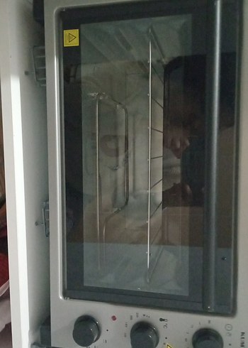 Gri Mini Fırın 9 Litre Kapasiteli - Görsel 3