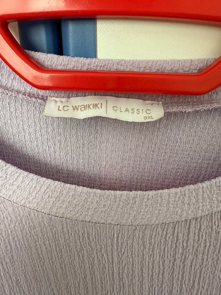 Kadın Lila Uzun Kollu Tunik - Görsel 4