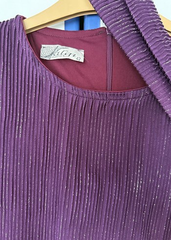 Mor Elbise/Abiye - Görsel 3