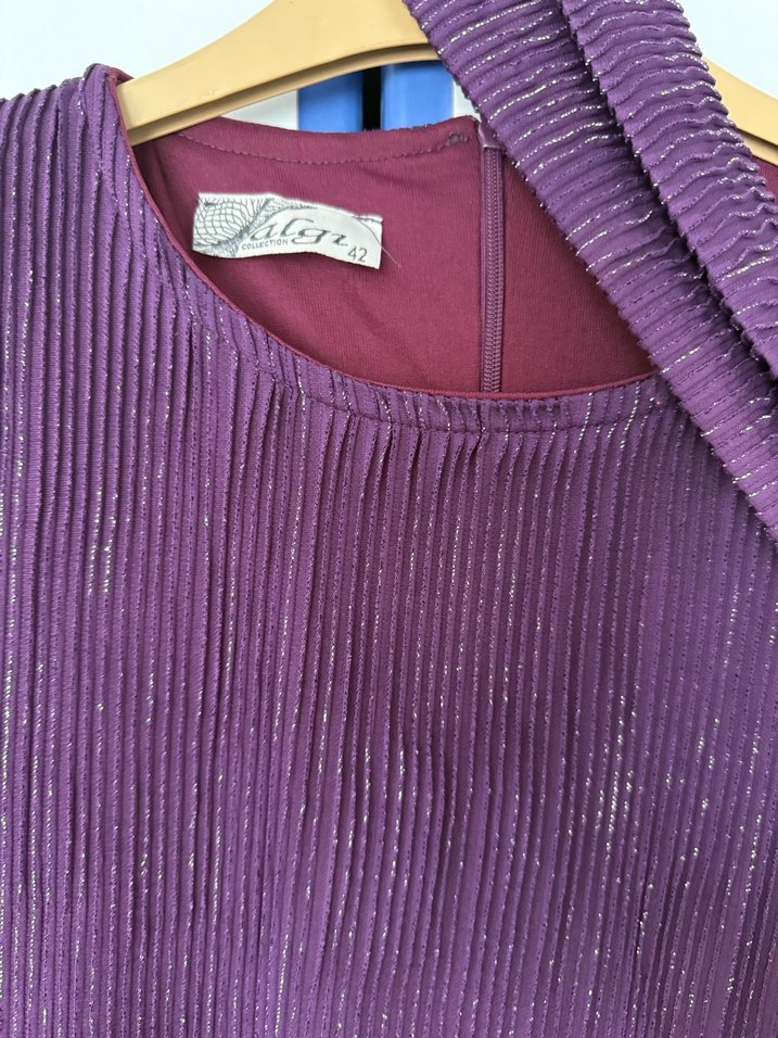 Mor Elbise/Abiye - Görsel 3