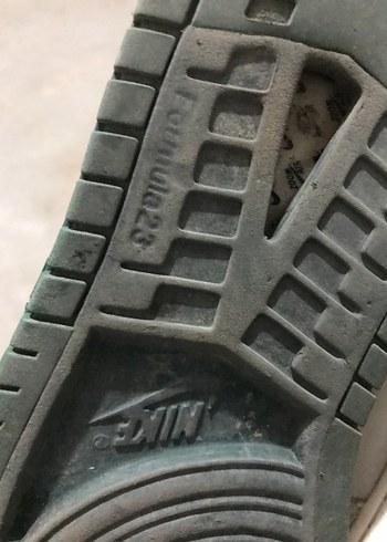 Beyaz Gri Nike Basketbol Ayakkabısı - Görsel 6