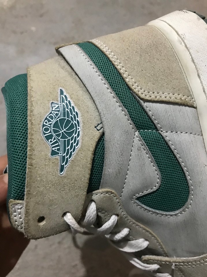 Beyaz Gri Nike Basketbol Ayakkabısı - Görsel 3