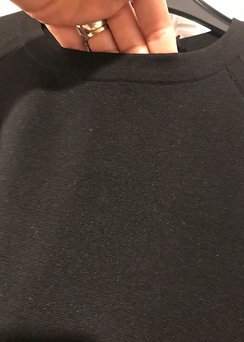 Siyah Kadın Kazak - Görsel 3