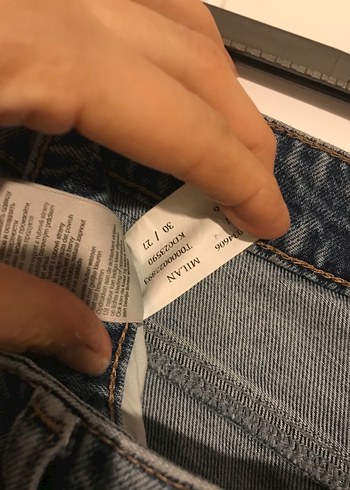 Mavi Rahat Kesim Midi Denim Kadın Jean - Görsel 5