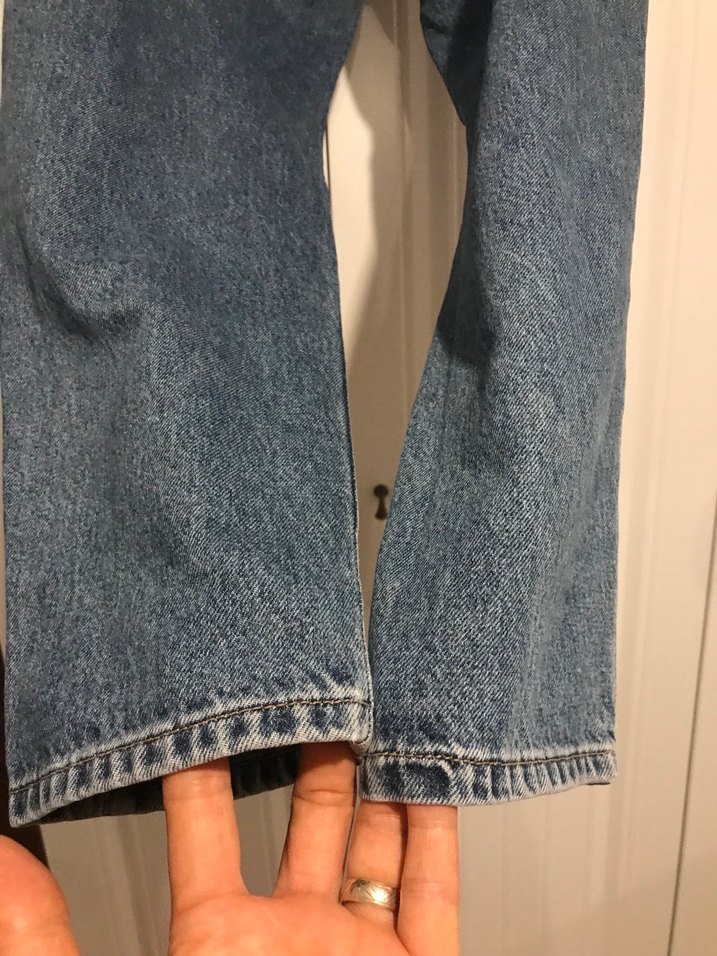 Mavi Rahat Kesim Midi Denim Kadın Jean - Görsel 3