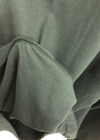 Erkek Koyu Yeşil V Yaka Triko Kazak - Görsel 5