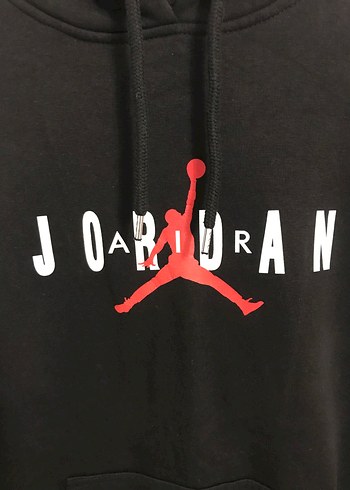 Siyah Kapüşonlu Uzun Kollu Sweatshirt - Görsel 2