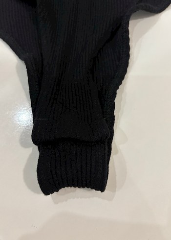 Siyah Mini Strappy Kadın body - Görsel 4