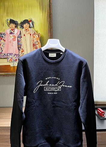 Diğer Jack & Jones Siyah Erkek Sweatshirt