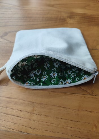 F Harf İşlemeli Cüzdan Çanta - Görsel 3