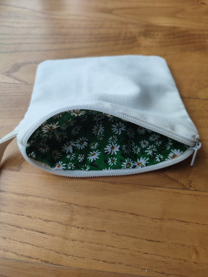 F Harf İşlemeli Cüzdan Çanta - Görsel 3