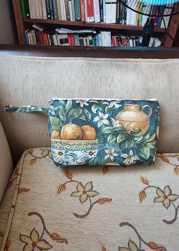 Tasarımcı Bohem Tarzı Fermuarlı Makyaj Çantası & Clutch