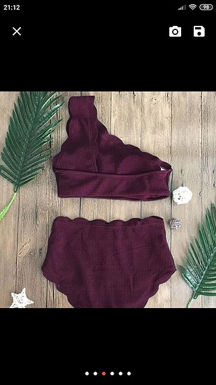 Vintage Love yüksek bel bikini