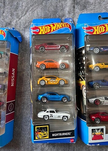 Hotwheels 5li nadir setler