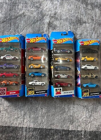  Hotwheels 5li nadir setler