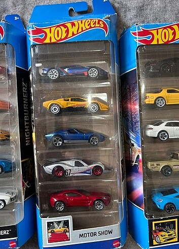  Beden Renk Hotwheels 5li nadir setler
