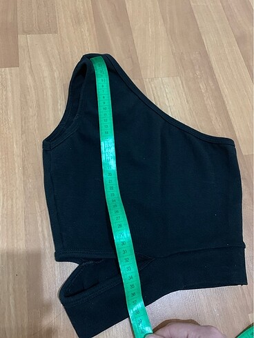 xs Beden siyah Renk Tek kol crop
