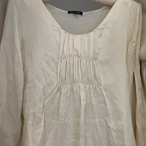 m Beden massimo dutti krem bluz