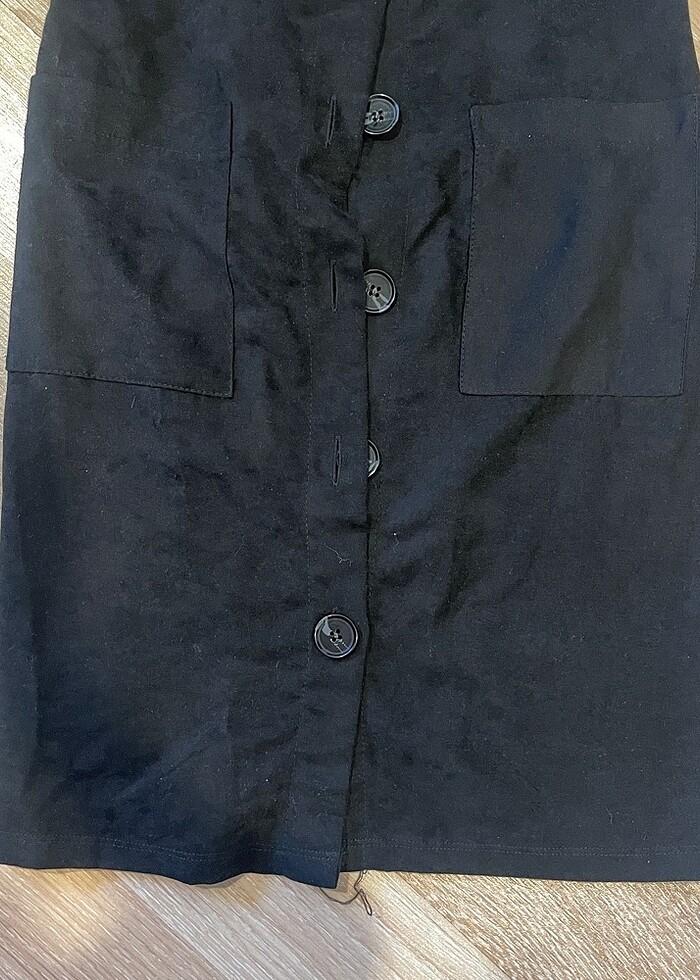 salopet siyah elbise - Görsel 3