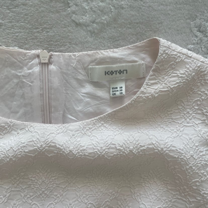 toz pembe priscilla dress - Görsel 2