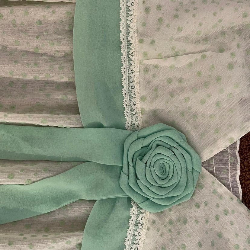 y2k vintage bluz- gecelik - Görsel 5