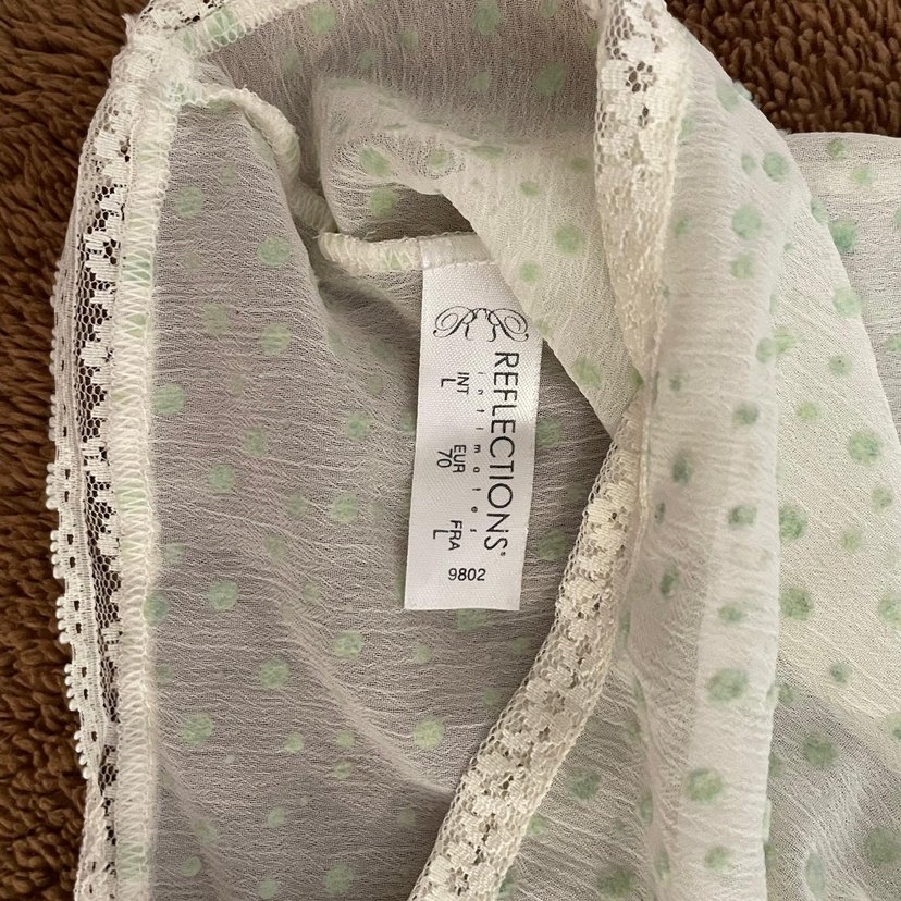 y2k vintage bluz- gecelik - Görsel 3