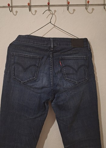 27 Beden Lacivert Kadın Denim Pantolon