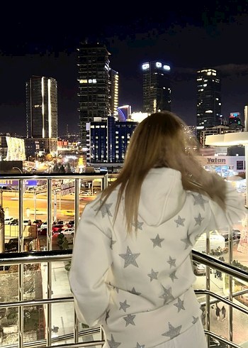 taşlı sweatshirt - Görsel 2