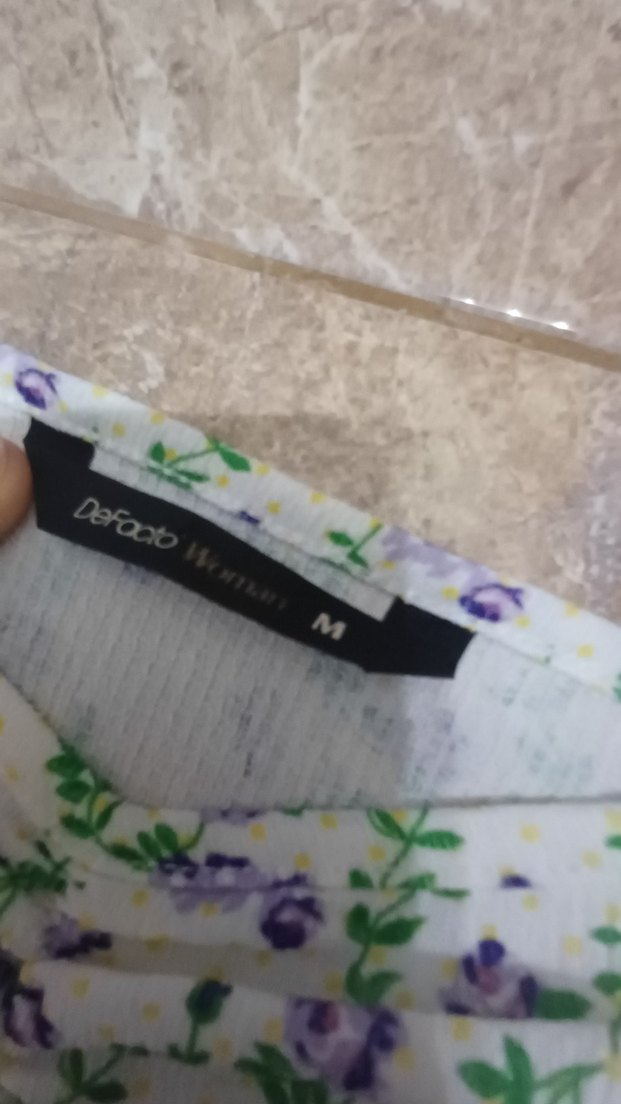 Çiçek Desenli Midi Günlük Elbise - Görsel 4