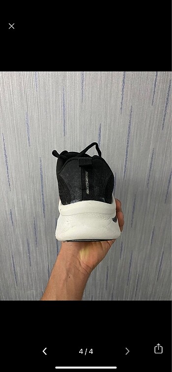 40 Beden siyah Renk Skechers ayakkabı erkek 40 numara