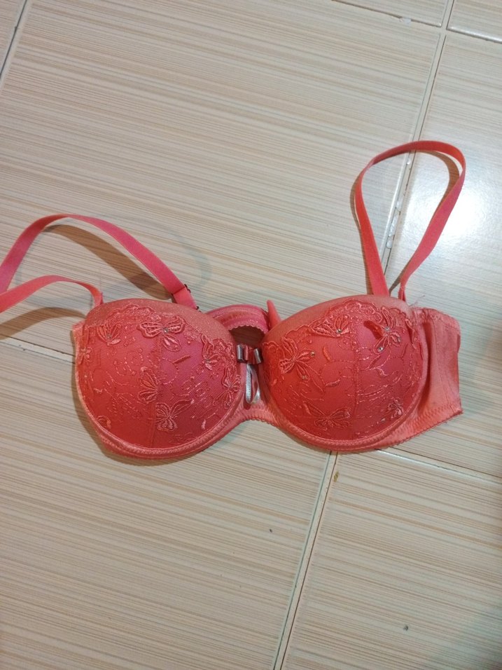 Vintage Bohem Tarzda Pembe Sütyen - Görsel 2