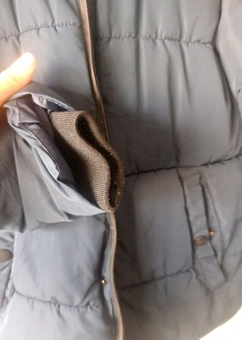 Fermuarlı Lacivert erkek çocuk Mont - Görsel 8