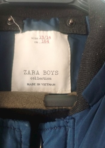 Fermuarlı Lacivert erkek çocuk Mont - Görsel 6