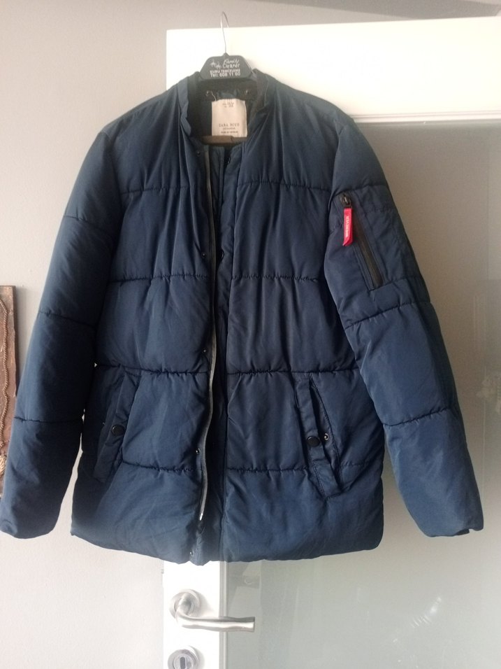 Fermuarlı Lacivert erkek çocuk Mont - Görsel 3