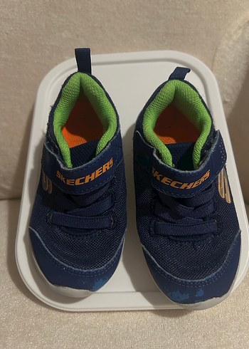 Skechers Mavi Erkek Çocuk Spor Ayakkabı 23 Numara - Görsel 4