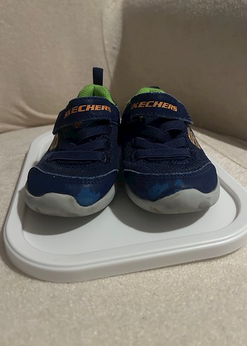 Skechers Mavi Erkek Çocuk Spor Ayakkabı 23 Numara - Görsel 3