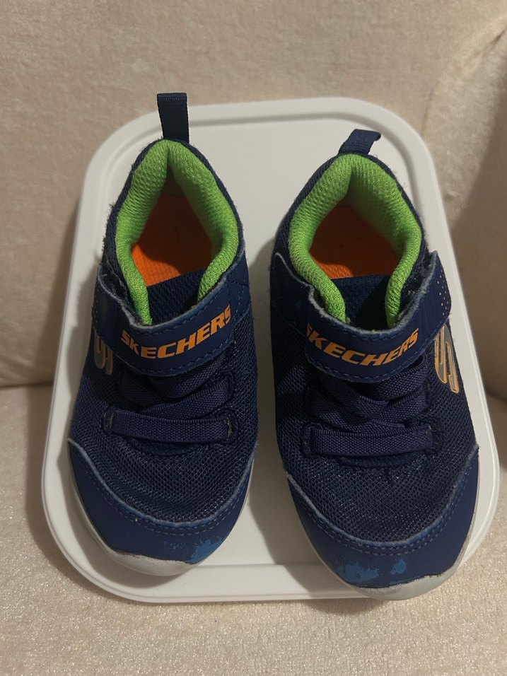 Skechers Mavi Erkek Çocuk Spor Ayakkabı 23 Numara - Görsel 4