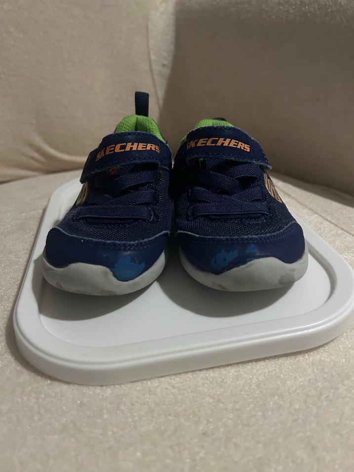 Skechers Mavi Erkek Çocuk Spor Ayakkabı 23 Numara - Görsel 3