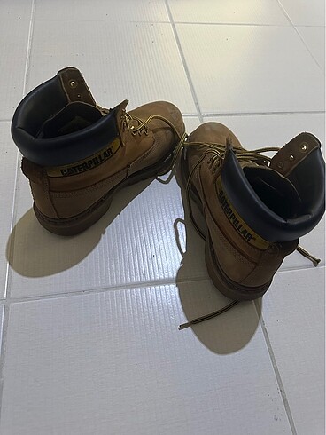 39 Beden Orjinal CAT Caterpillar Unisex kahverengi bot